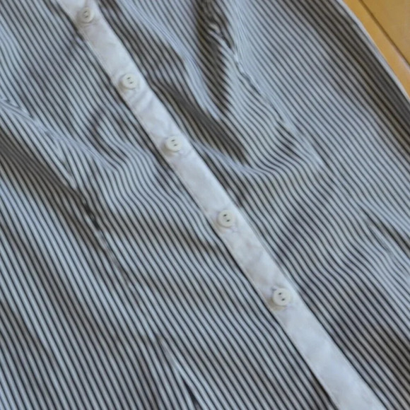 Portmans Striped Cotton Blend Top Size US XS - Picture 5 of 8